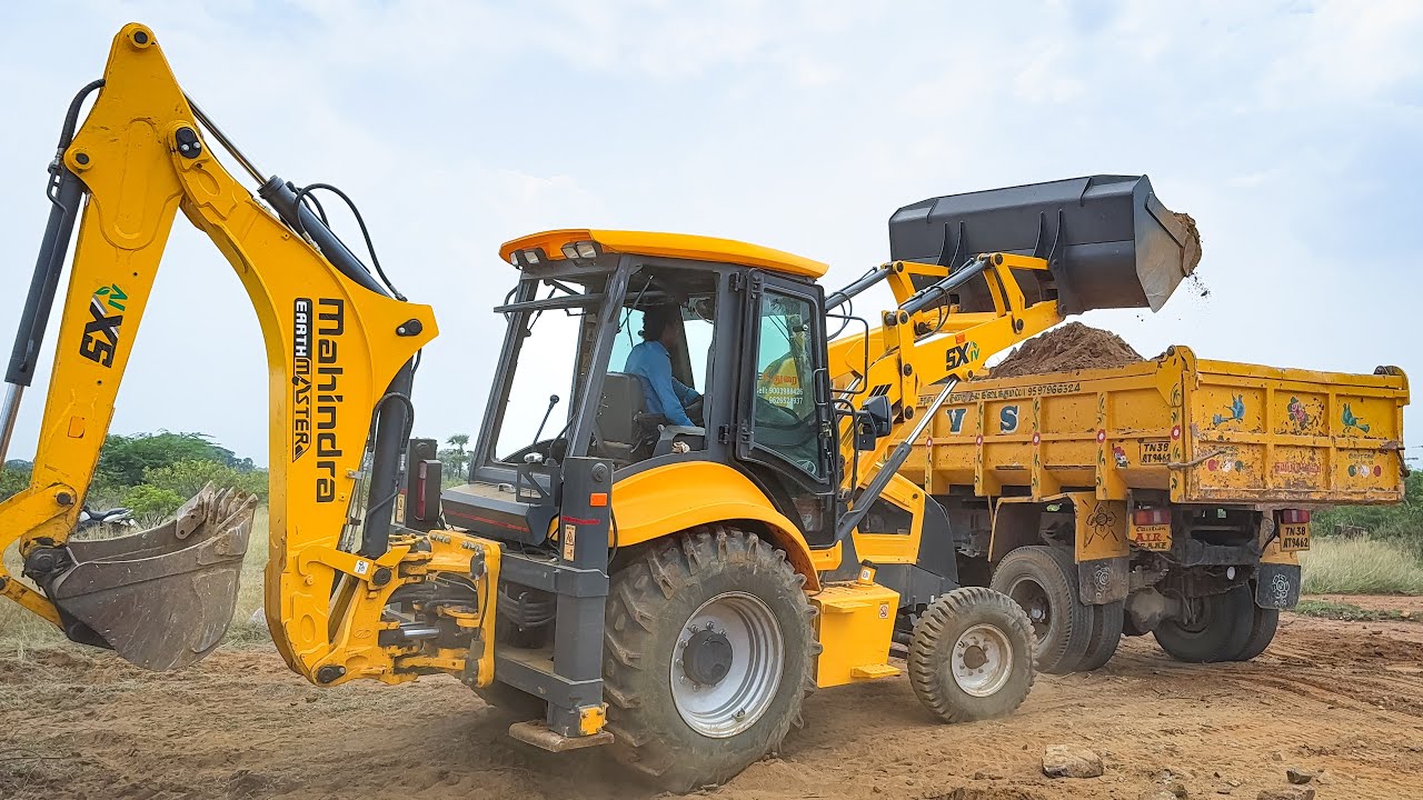 Mahindra Backhoe Loader 1 Day Local Work Loading Truck, Tractor Rescue and Foundation Mud Filling