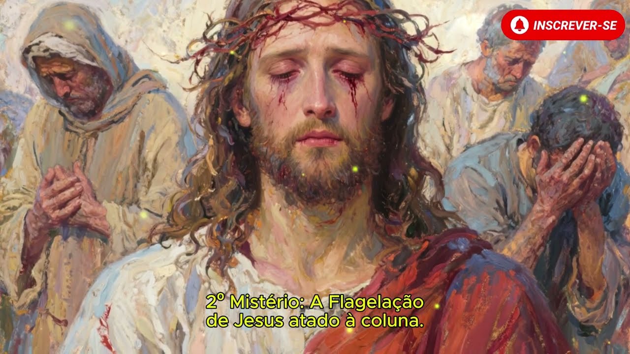 TERÇO DE HOJE - 06/03/2026 - SEXTA-FEIRA: MISTÉRIOS DOLOROSOS - 18 HORAS • SANTO TERÇO