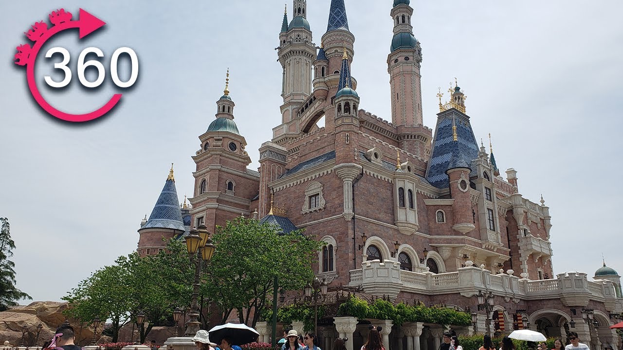 360º Gardens of Imagination Walkthrough at Shanghai Disney
