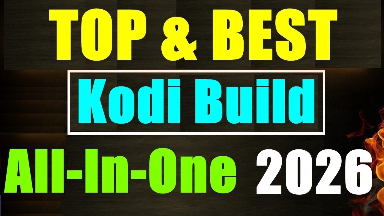 BEST Kodi Build For Firestick New & Updated 2026 - Amazon Fire TV Stick KODI Install