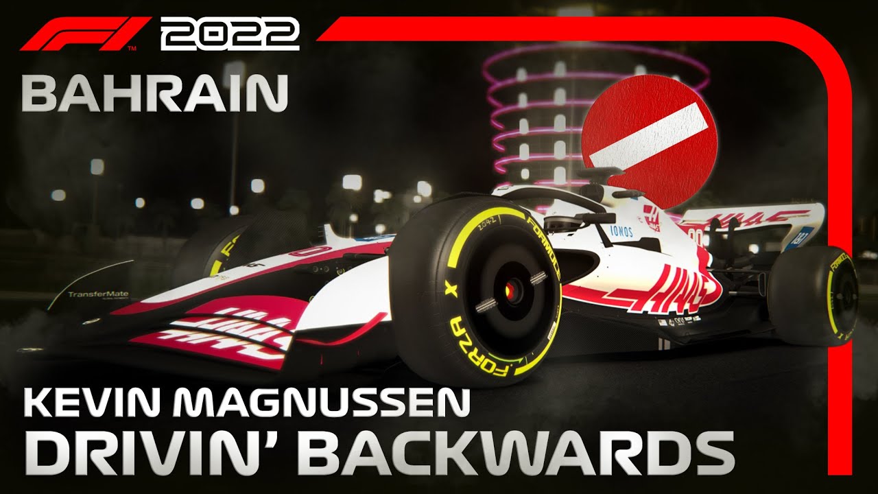 Bahrain GP 2022: SAKHIR AL CONTRARIO È 😍! | Drivin' BACKWARDS con KEVIN MAGNUSSEN! #BahrainGP