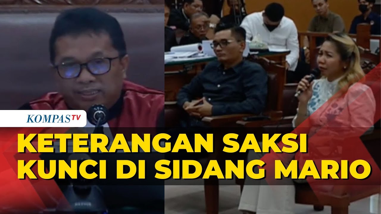 [Full] Hakim Tanya Saksi Kunci Orangtua Teman David di Persidangan Mario Dandy dan Shane Lukas