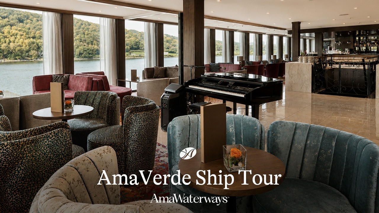 Отправьтесь на круиз на прекрасном речном судне AmaVerde компании AmaWaterways