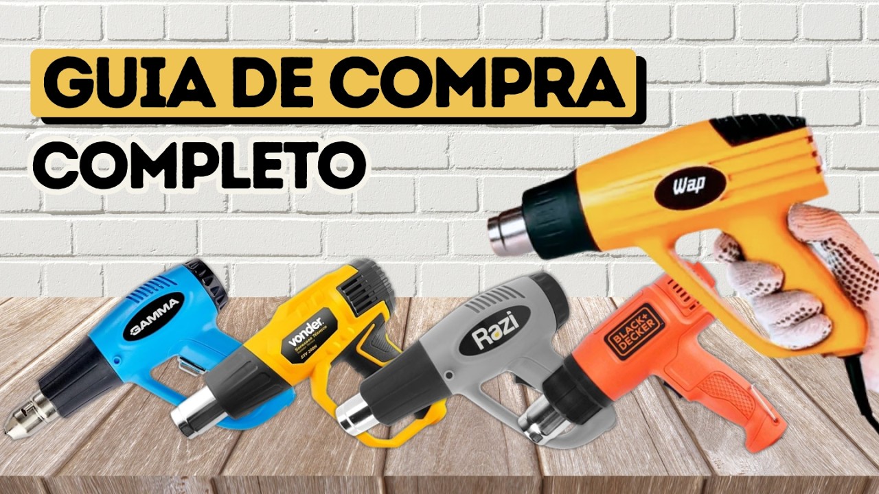 GUIA COMPLETO Soprador Térmico: Análise dos 5 Melhores em 2025!