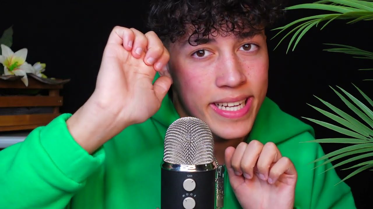 ASMR only hand sounds to fall asleep