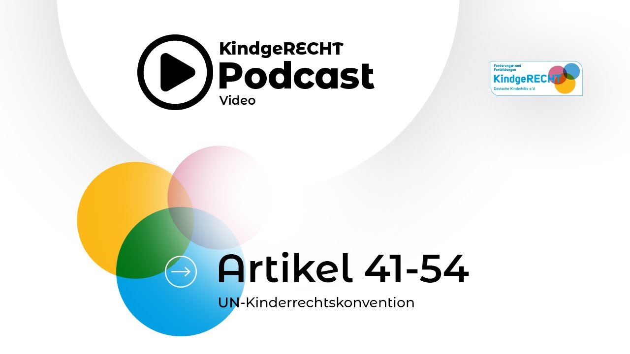 Artikel 41-54 der UN KRK