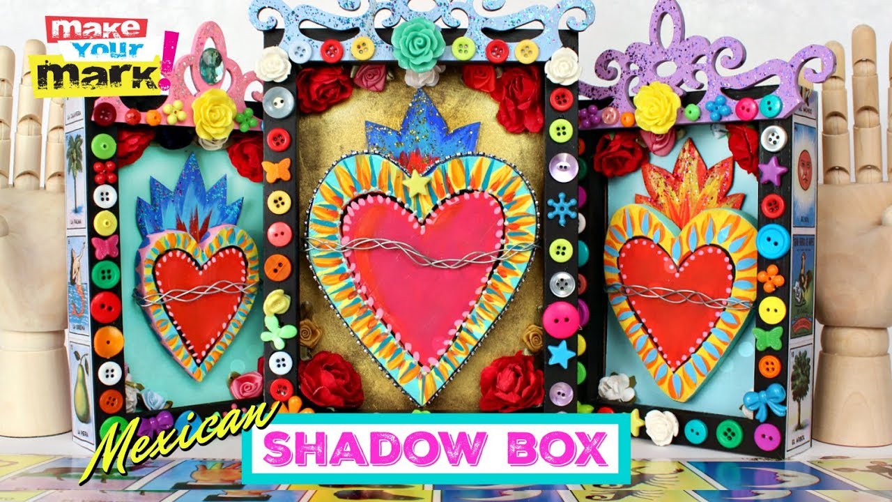 Shadow Box DIY - Mexico Inspired