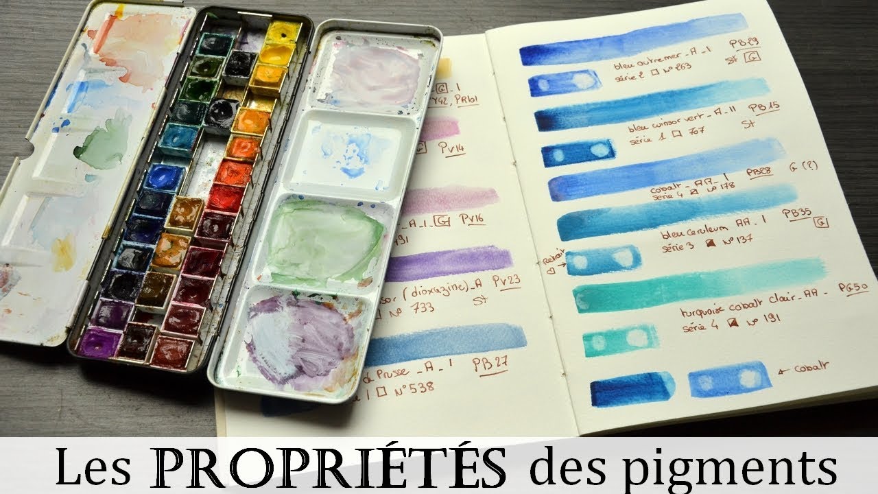 [Aquarelle] Les propriétés des couleurs