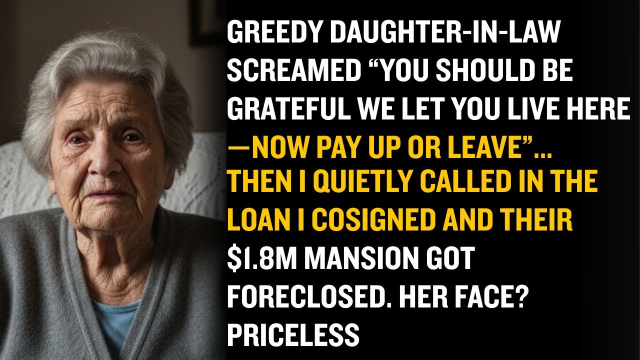 “BE GRATEFUL OR GET OUT!”… I CALLED THE BANK—THEIR DREAM HOME GONE OVERNIGHT