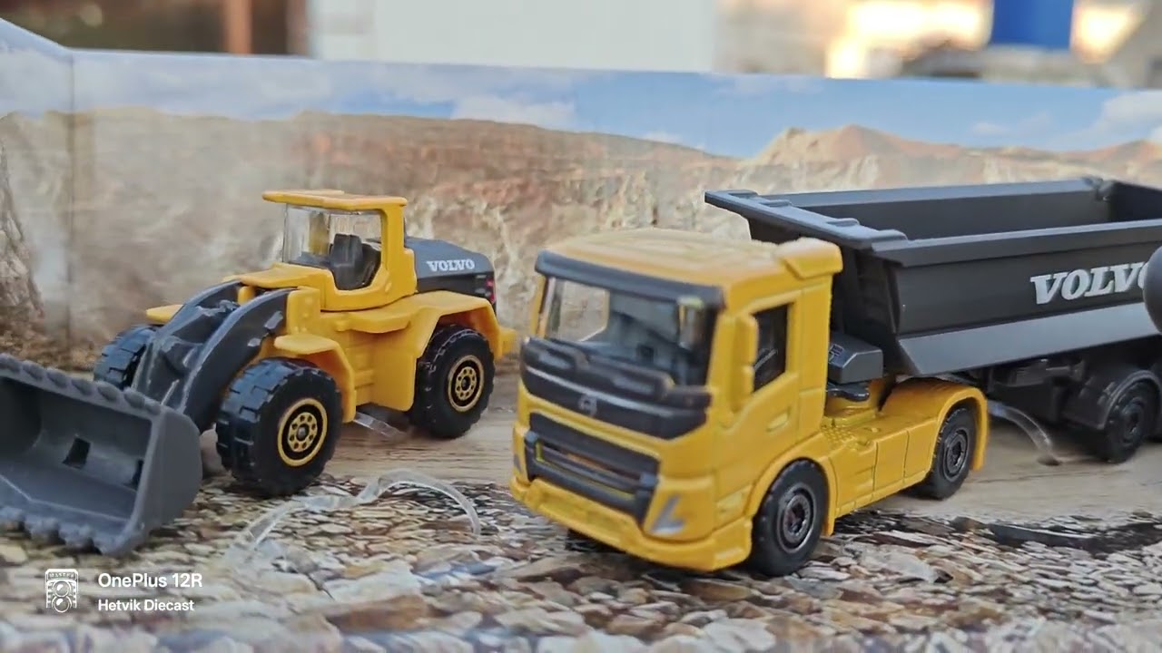 Unboxing of Majorette Volvo Construction Vehicles #automobile #majorette #unboxing #review #asmr 