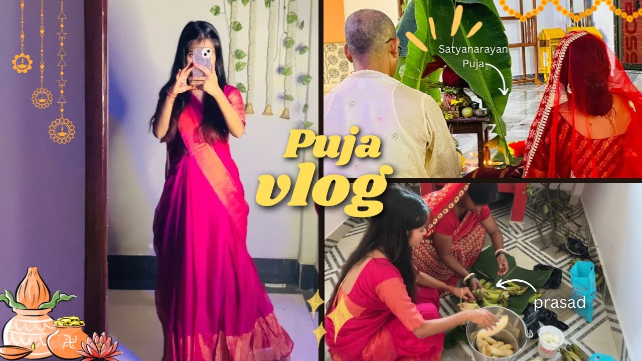 Puja In My Home 🪷✨🤩| Home Vlog