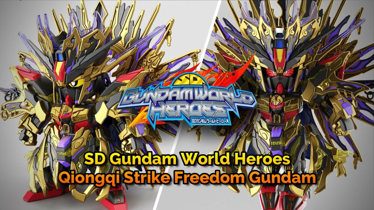 SDW Heroes Qiongqi Strike Freedom Gundam