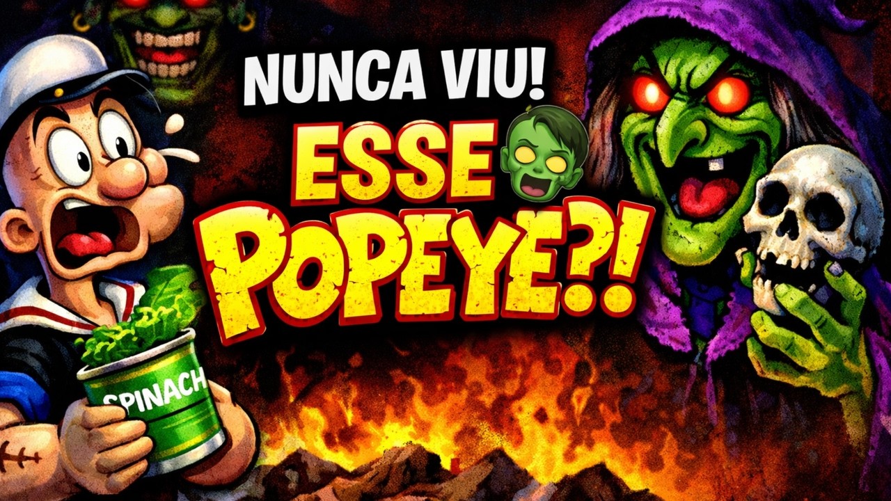 VOCÊ NUNCA VIU ESSE POPEYE! 🧟‍♂️ | SNES #02