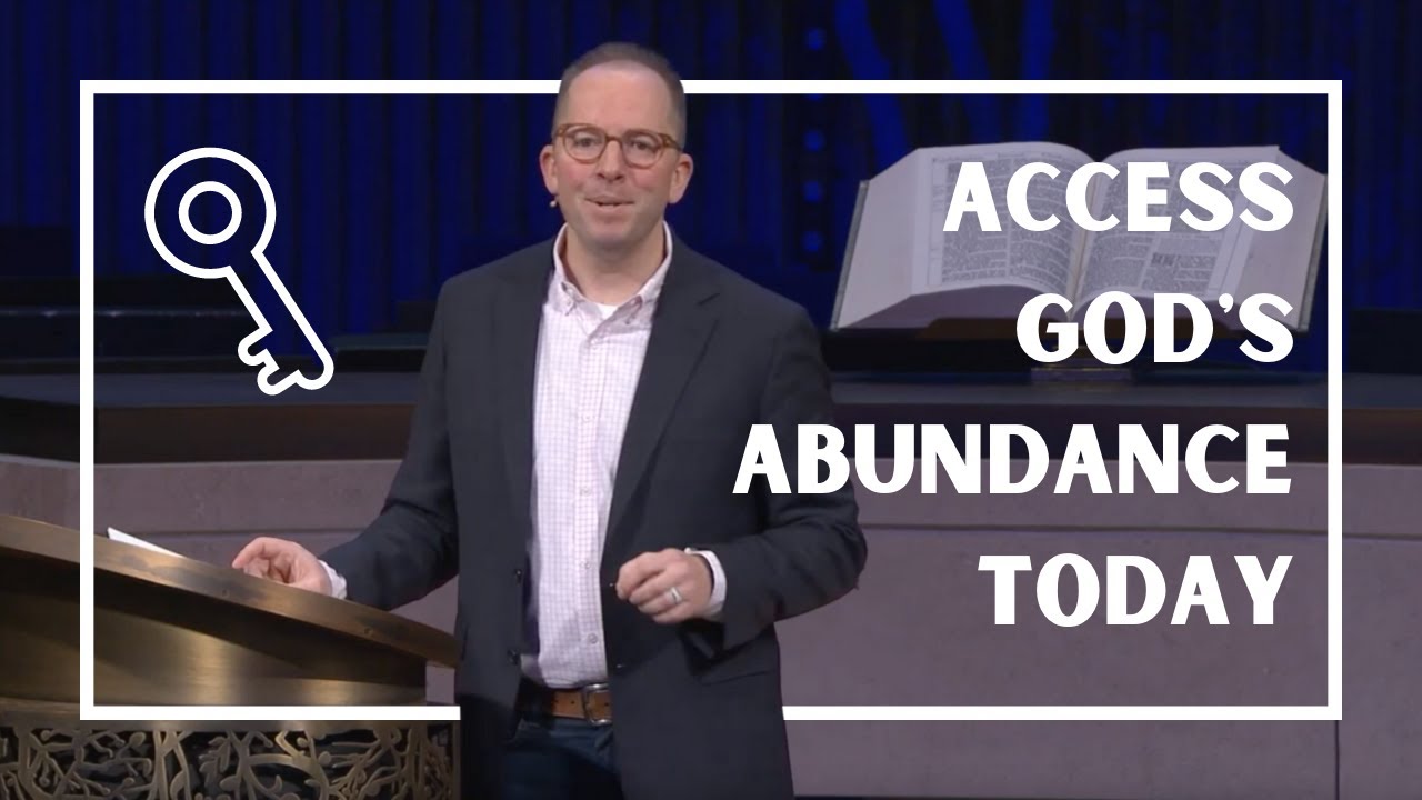 Access God's Abundance TODAY