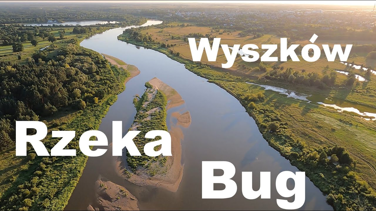 Lot nad rzeką Bug w okolicach Wyszkowa