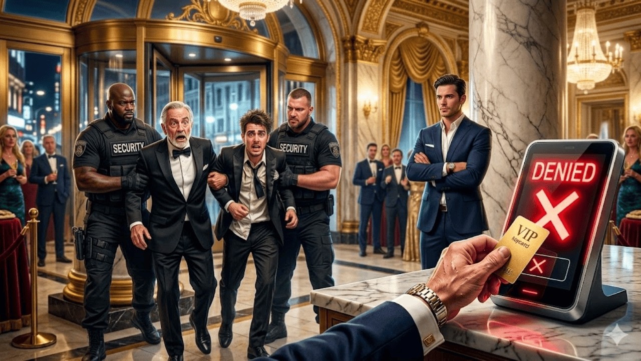 Dad Exiled Me From Our Hotel—So I Bought His Entire Empire And Locked Him Out.