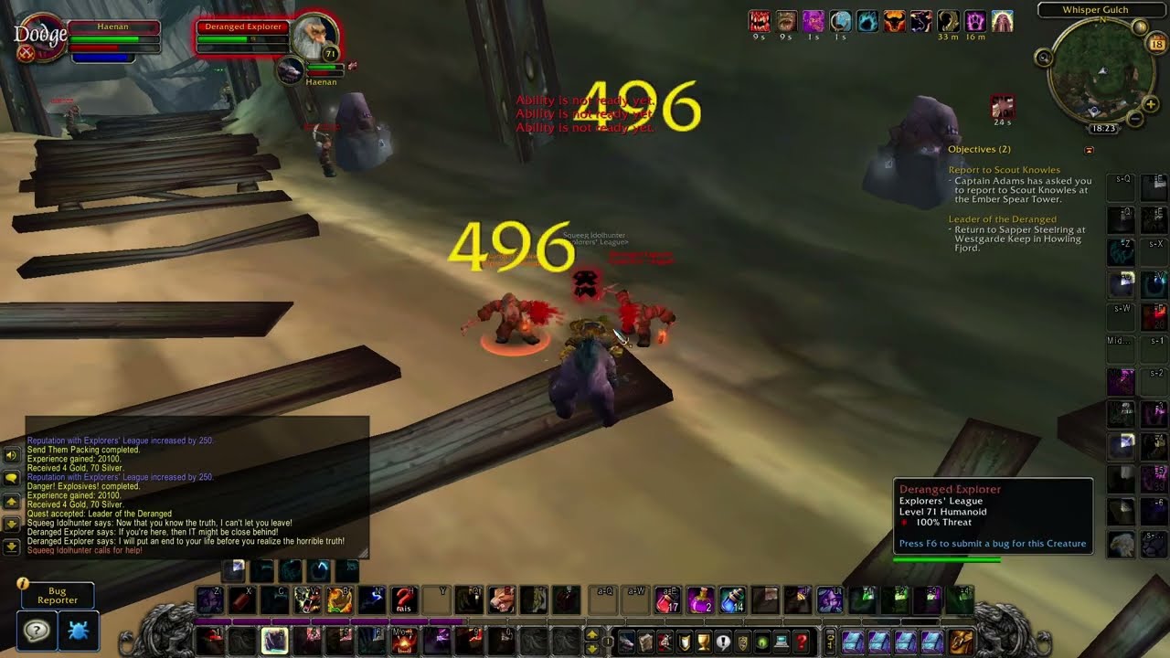 How to do Leader Of The Deranged quest - WoW WOTLK Classic