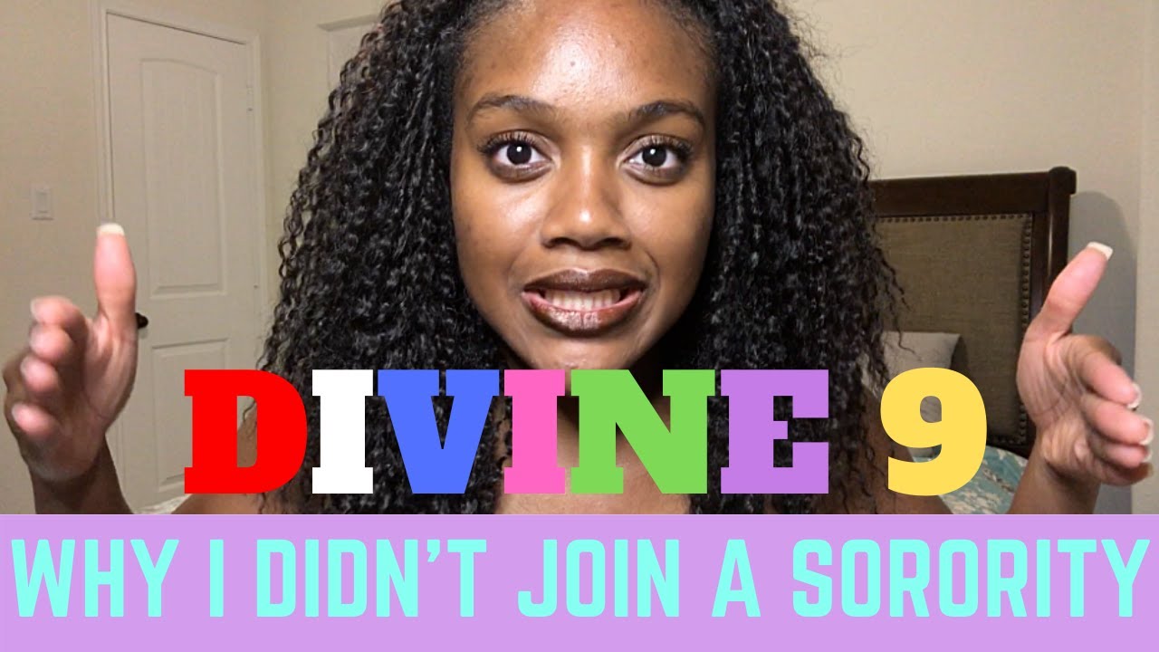 BLACK GREEK LIFE: WHY I DIDN'T JOIN A SORORITY|| #bglos#greeklife#Divine9