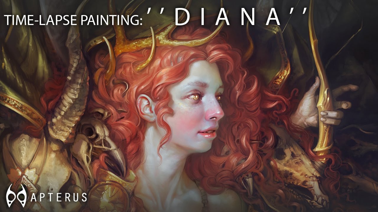 Speed painting: ''Diana''