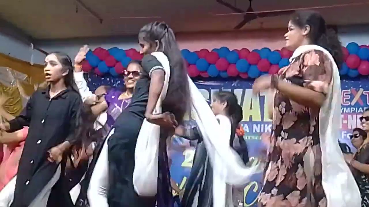 Admission song with teachers and students, by choreographer Ramana rammy 
