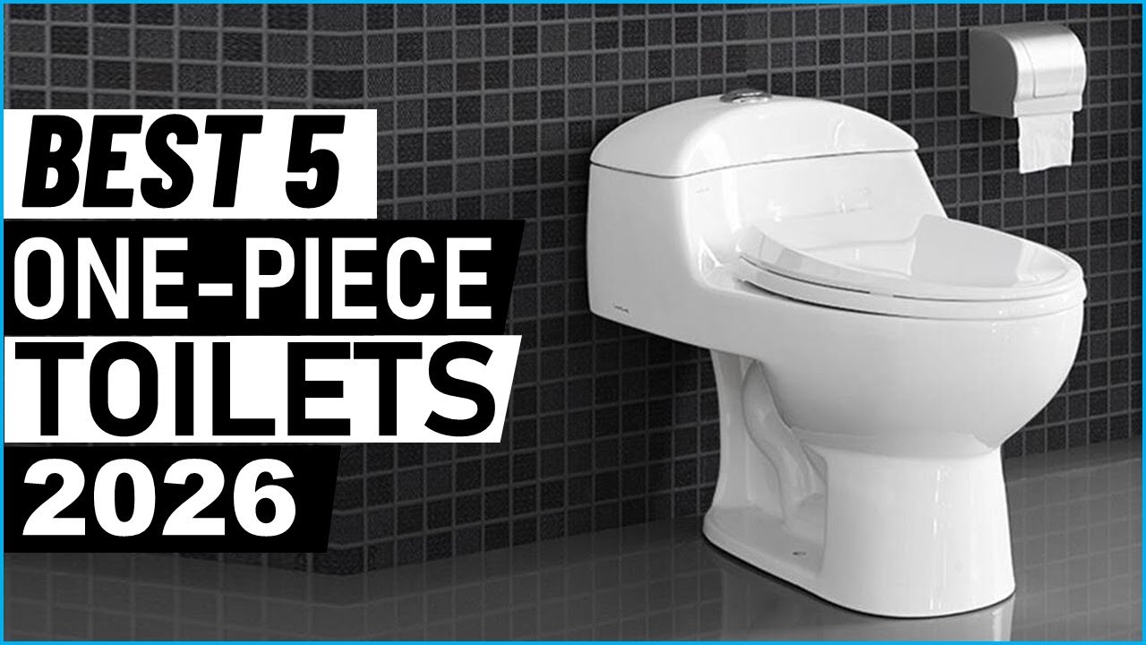 Top 5 Best One-Piece Toilets in 2026