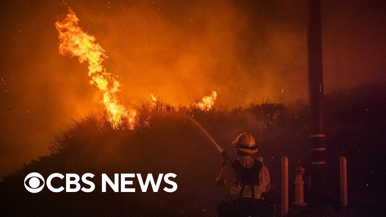 California's Franklin Fire burning in Malibu captured in videos