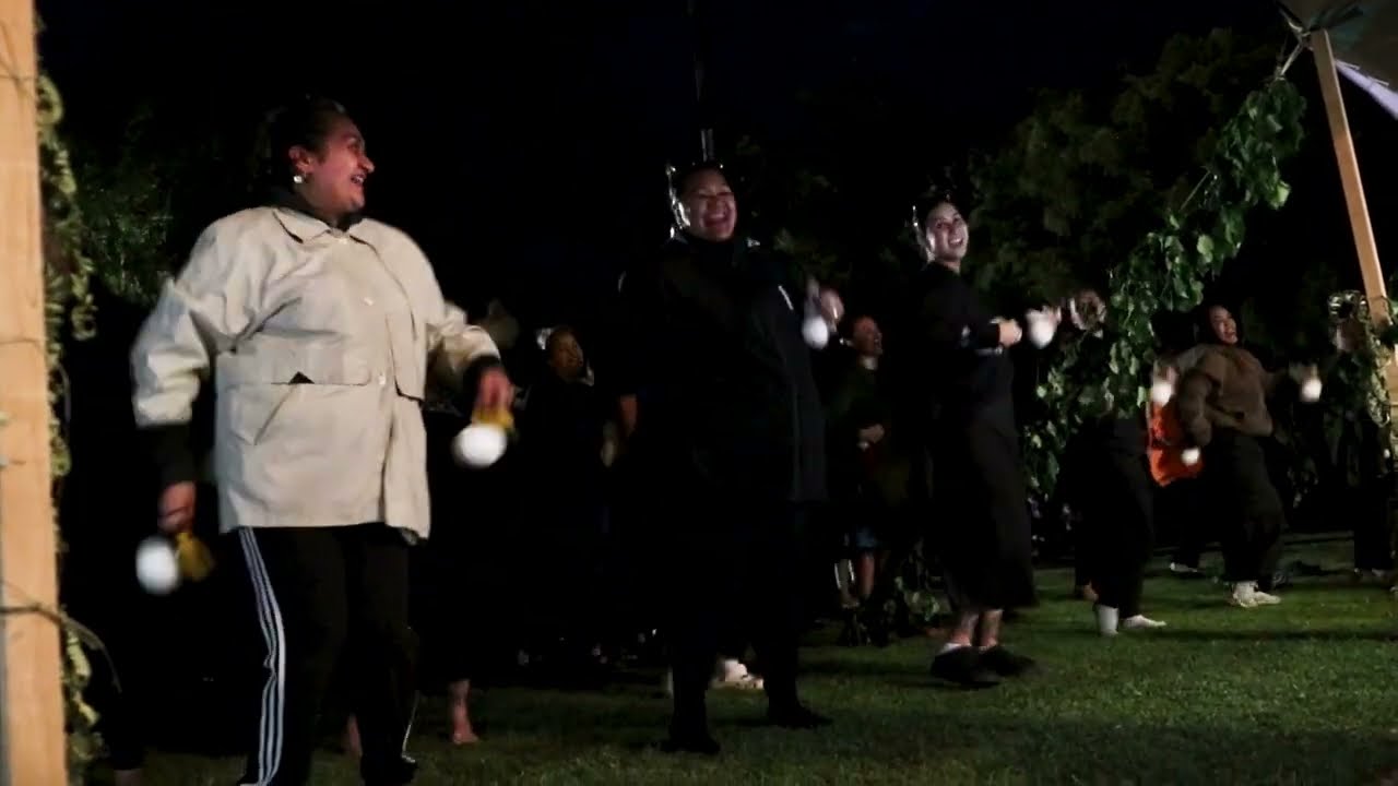 Te Piringa Poi at Rongomai's Poroporoaki.