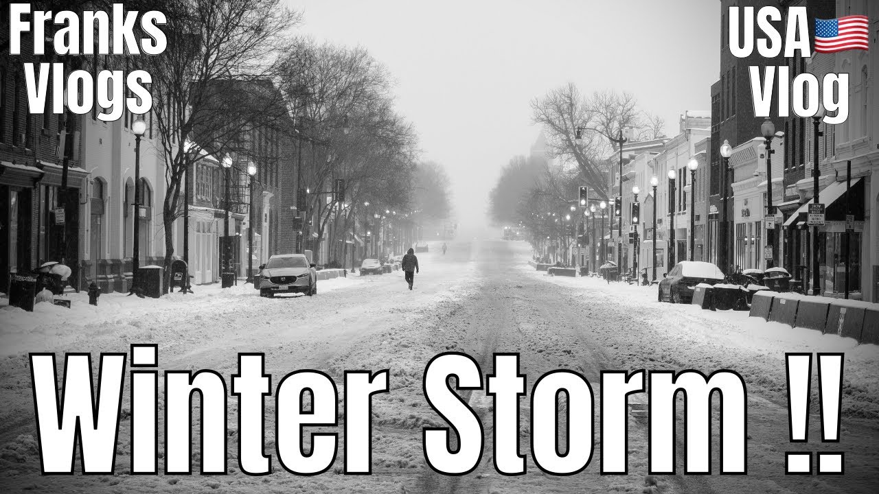 Winterstorm 2026 Washington DC  -17 Grad 🥶