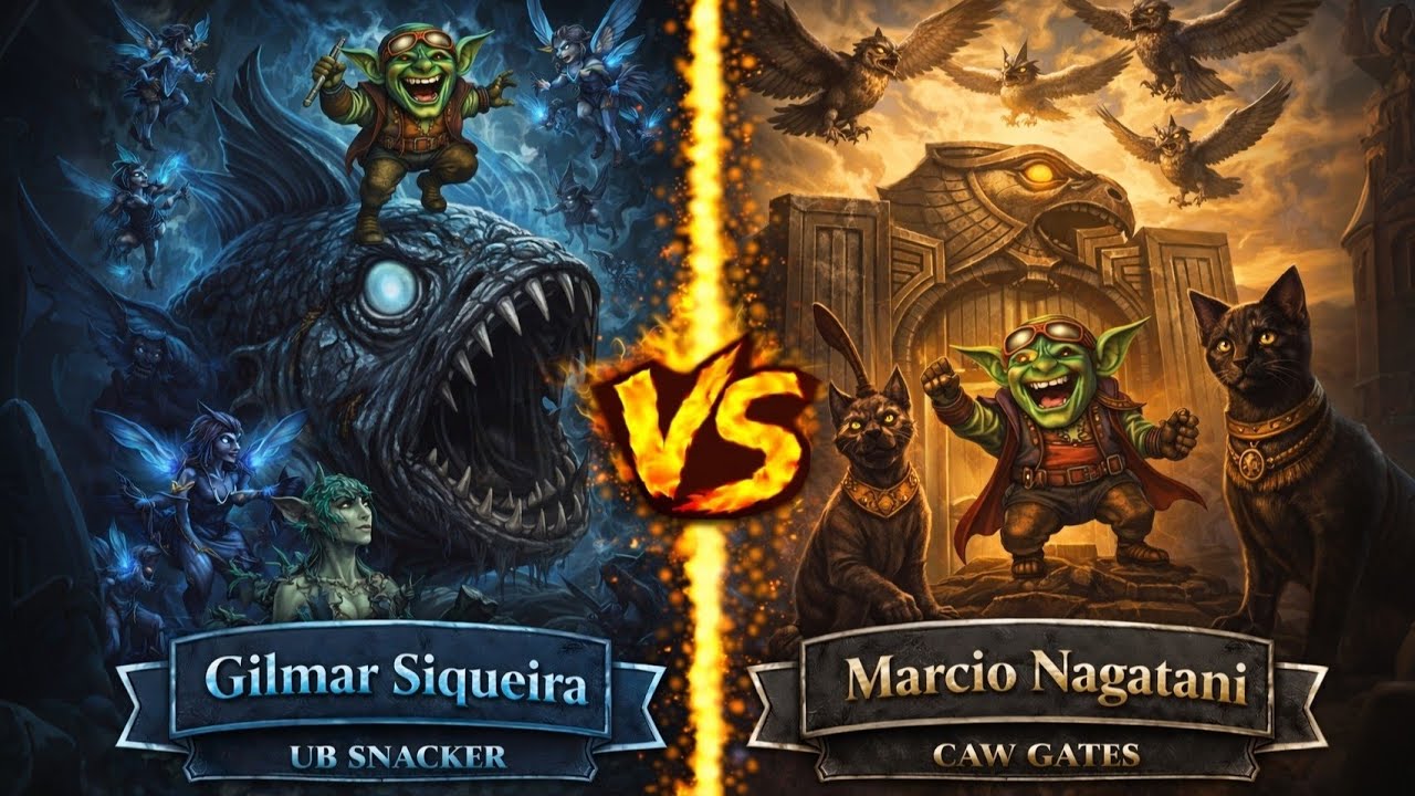 [Dynamite Pauper] UB Snacker VS Caw Gates (Gameplay Pauper IRL)