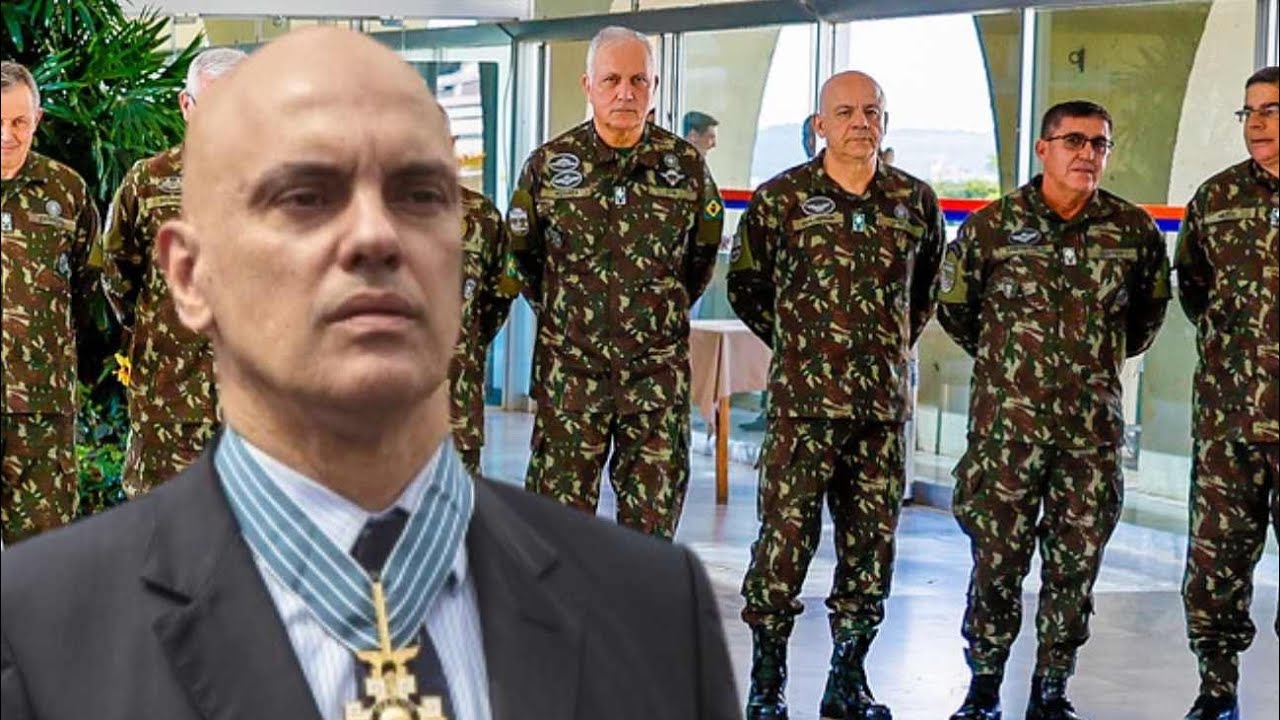 Urgente! Moraes determina que Militares façam CURSO de Democracia: Comandante aplaudiu