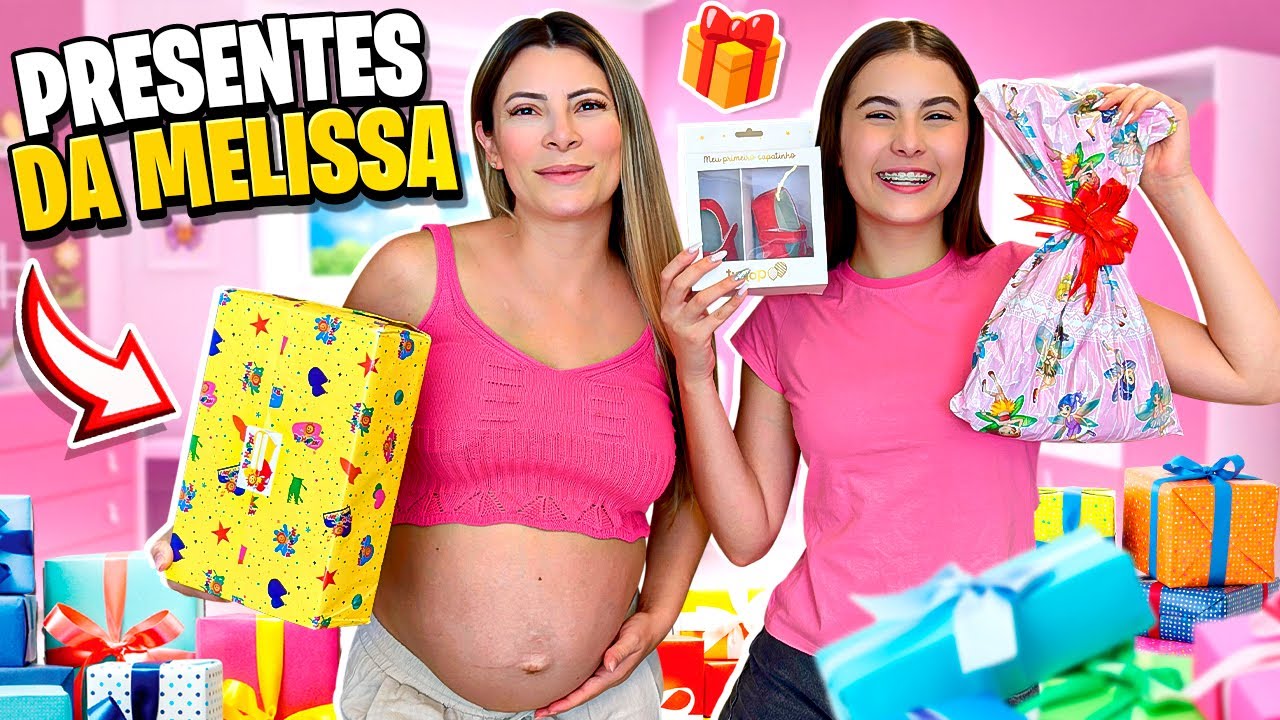 ABRINDO PRESENTES MELISSA