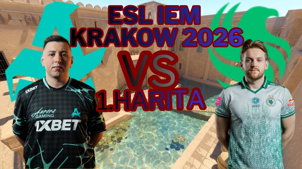 AURORA vs FALCONS | 1.MAP |  ESL IEM KRAKOW 2026 | HIGHLIGHTS