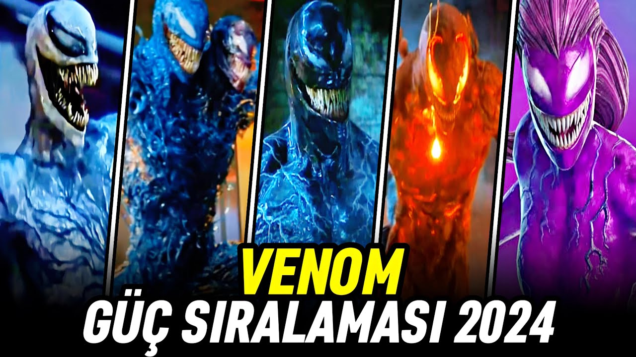 VENOM GÜÇ SIRALAMASI 2024 | Venom 3: The Last Dance En Güçlü 15 Marvel Karakteri