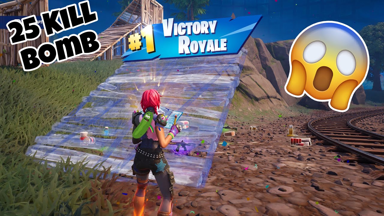 Fortnite Ranked : 25 kill Game - Chapter 5 Season 3