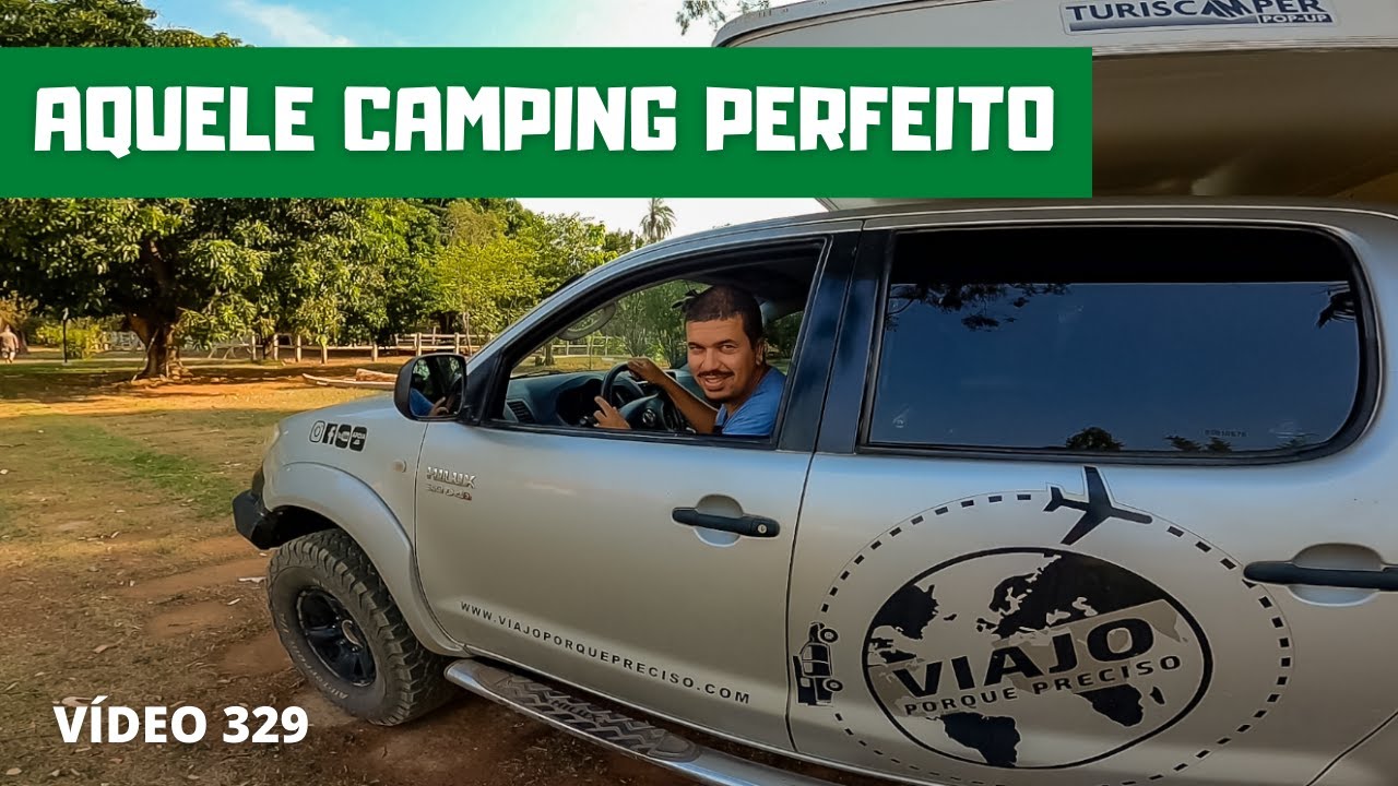 VÍDEO 329 - CHEGAMOS EM CAMPO GRANDE E CONHECEMOS UM CAMPING PERFEITO