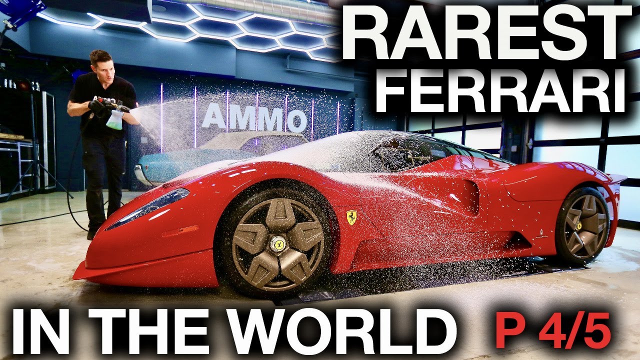 Детализация самого редкого Ferrari в мире: Glickenhaus P4/5