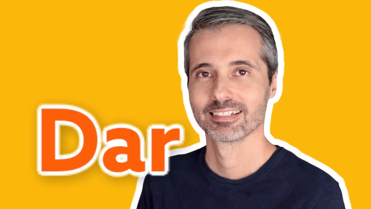 El verbo dar