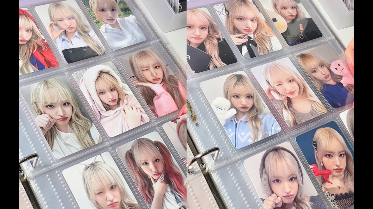 vlog丨沉浸式整理卡册丨白噪音丨栗卡册整理来啦