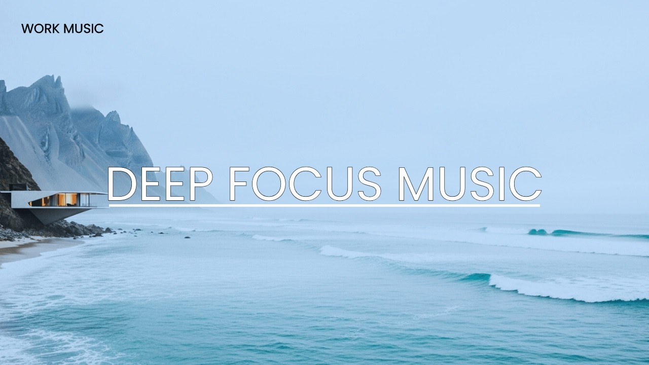 Calm Deep Work Flow | Misty Mountain Ambient Focus Music