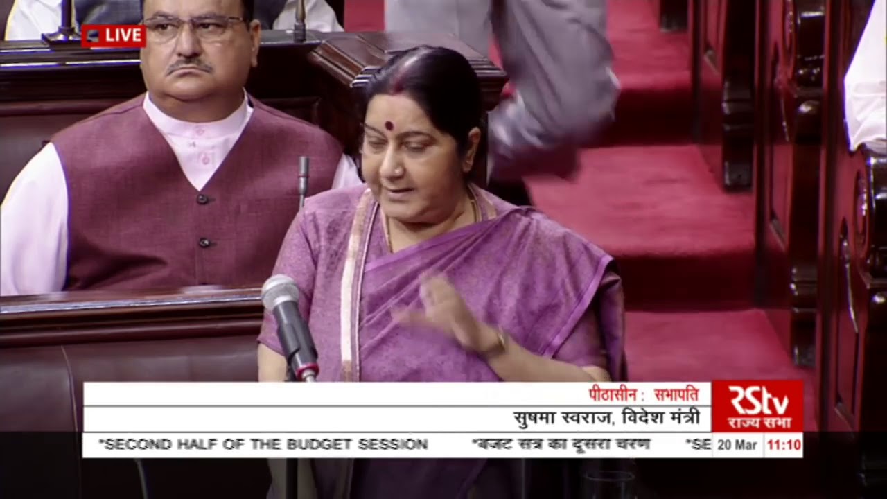 Union Minister Sushma Swaraj confirms the death of 39 missing Indians in Iraq