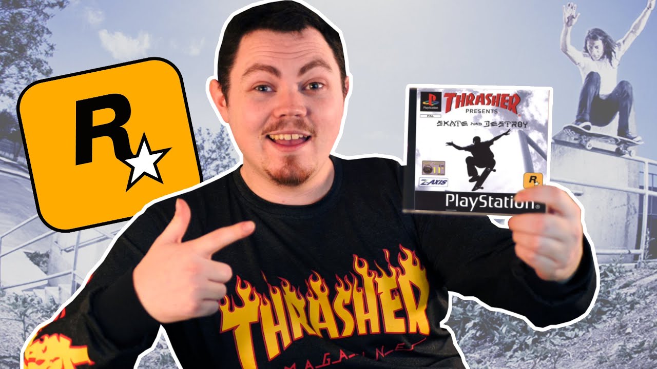 THRASHER: Катайся и круши PS1! — Square Eyed Jak