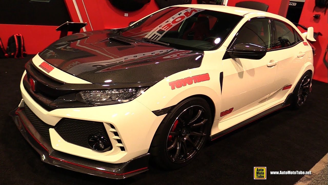 2017 Honda Civic Type R Seibon Carbon Customized - Exterior Walkaround - 2017 SEMA