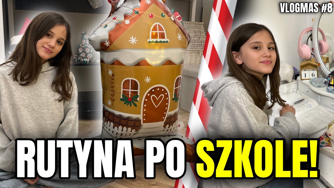 VLOGMAS #8 | CO ROBIMY PO SZKOLE Z LENKĄ ❤️ 