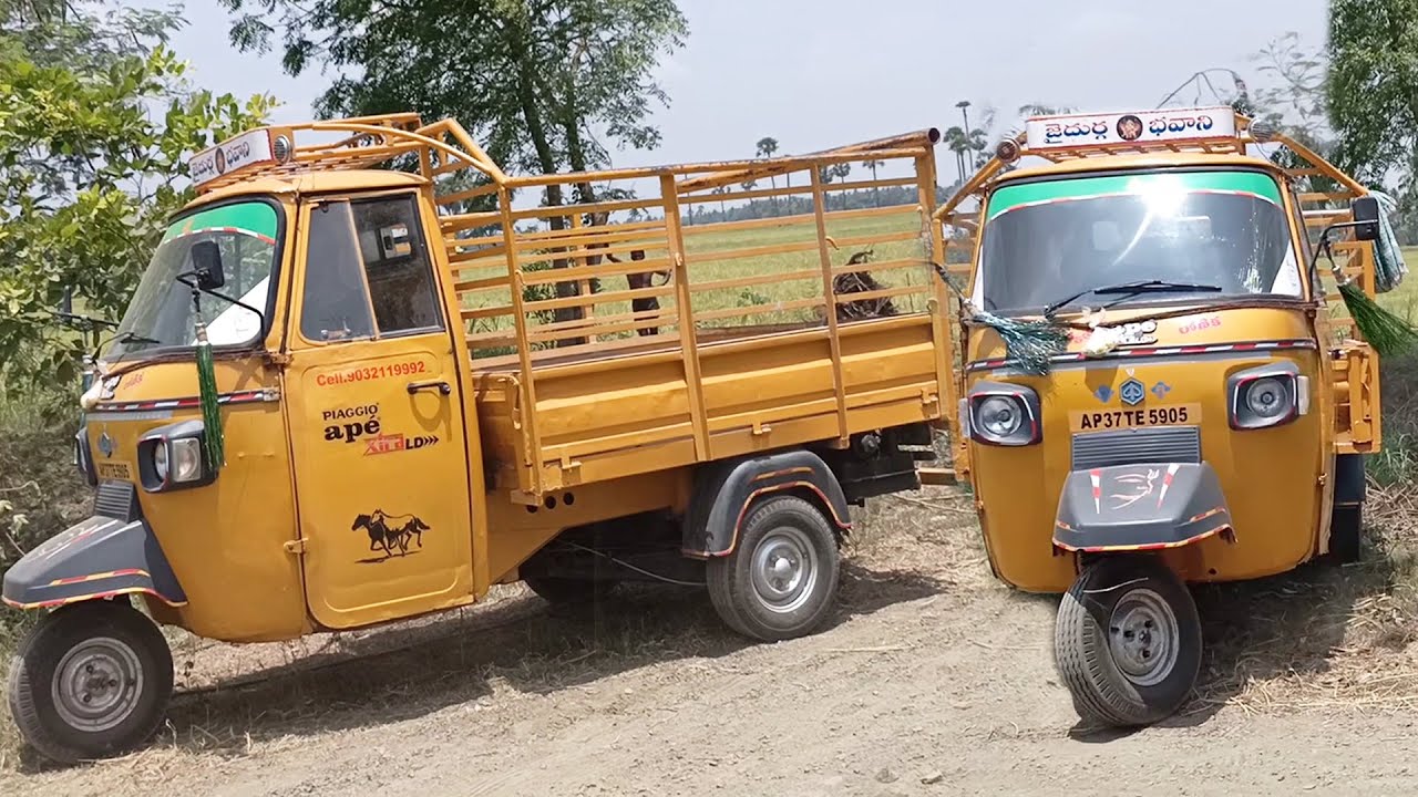 Power of PIAGGIO Ape Tuk Tuk 