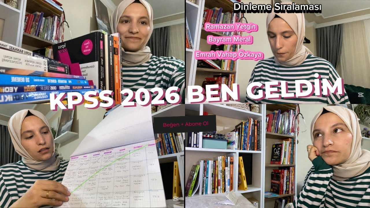 KPSS 2026 | İlk Adım! Neden Başlıyorum, Nasıl Başlayacağım? 📚