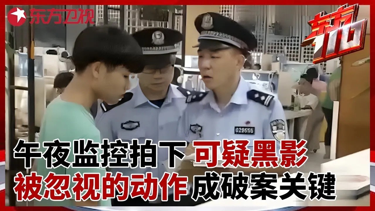 凌晨2点监控下出现可疑黑影？警方重看三遍，终于在一个细节中找到真正凶手 #东方110 FULL