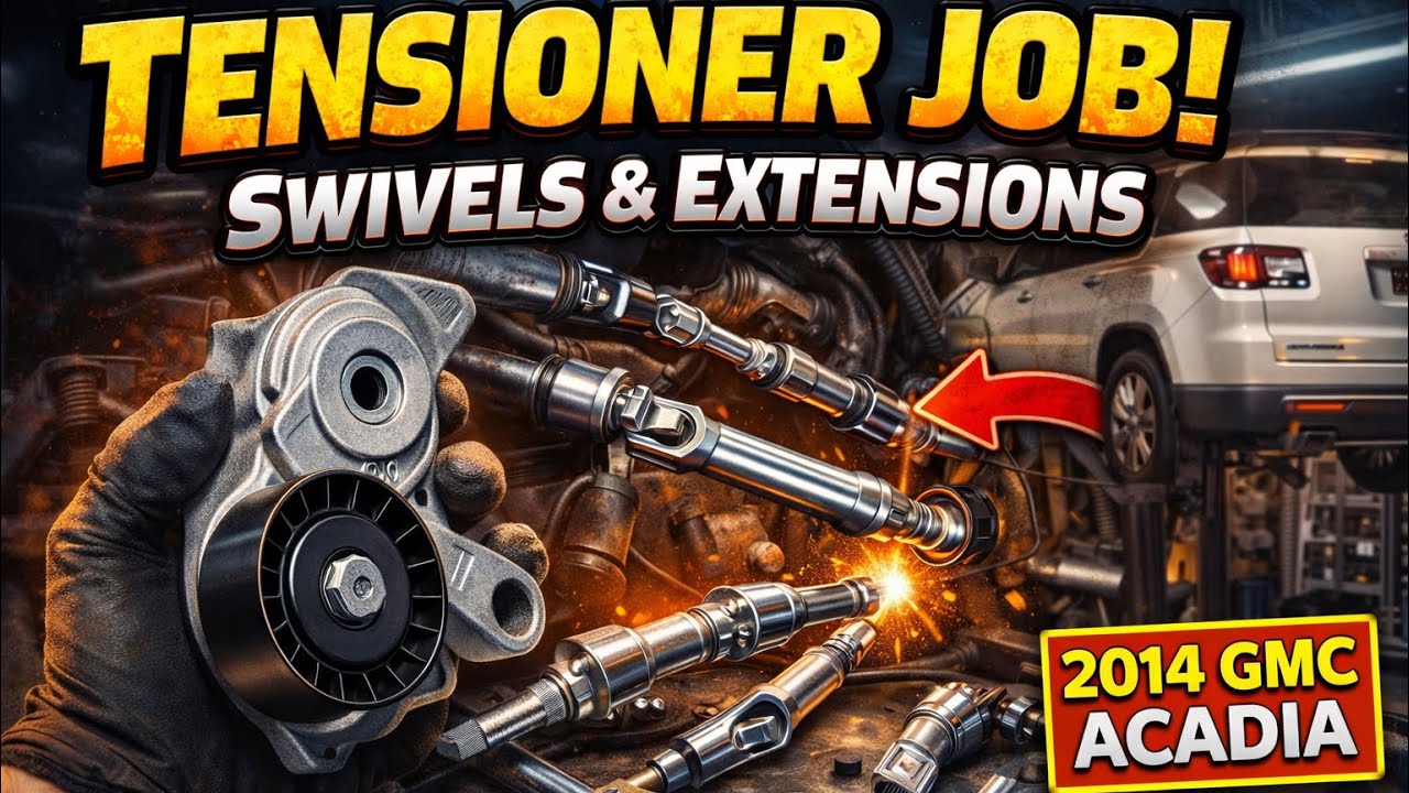 2007-2016 GMC Acadia Tensioner and Belt Replacement