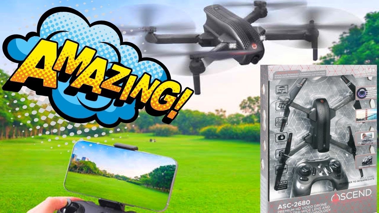 Ascend ASC 2680 Drone Under $70.00 FLYING IT