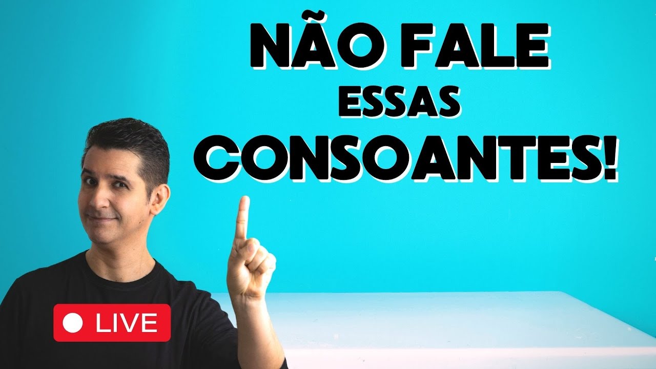 Consoantes MUDAS do Ingl&ecirc;s (Silent Letters)  - AO VIVO