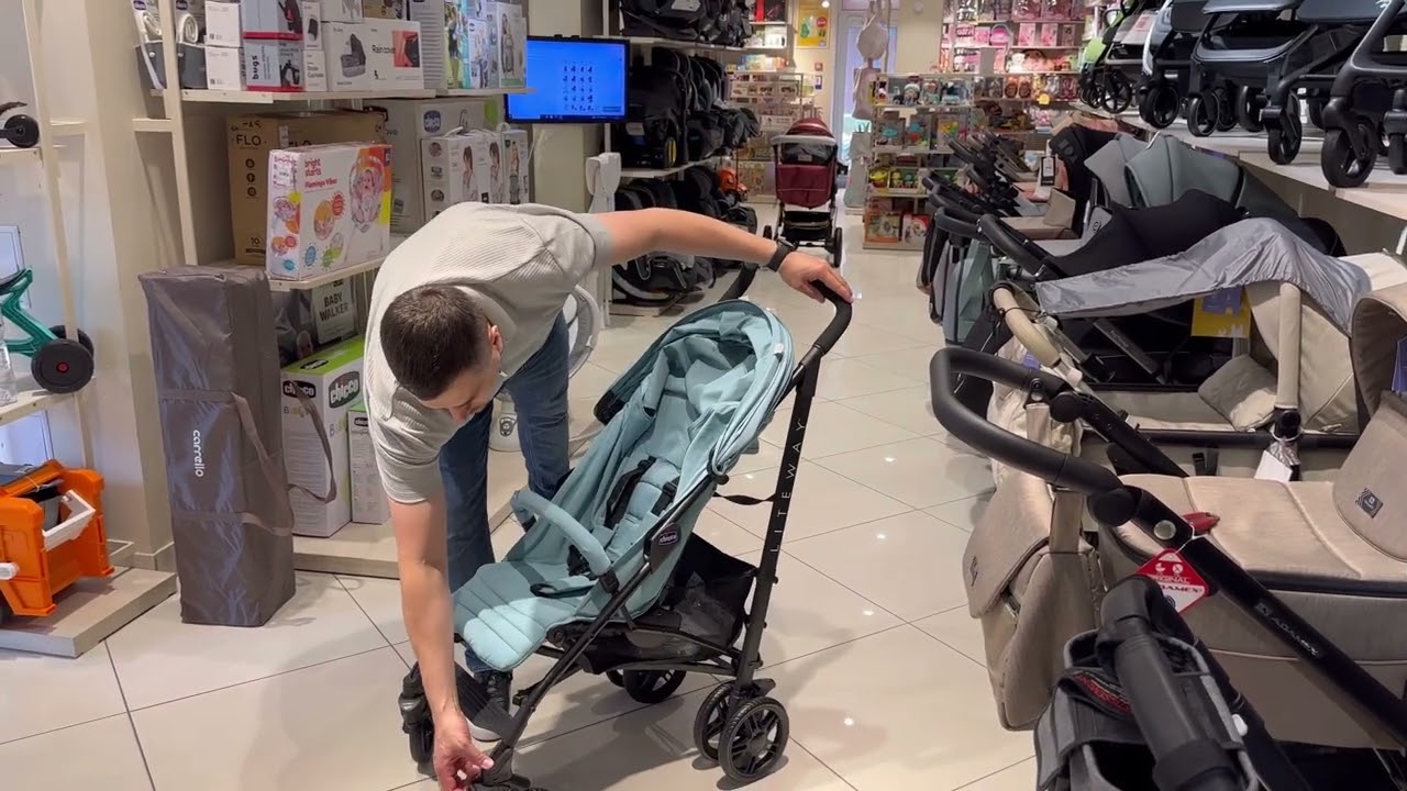 Огляд коляски прогулянкової Chicco Lite Way 4 79892.13